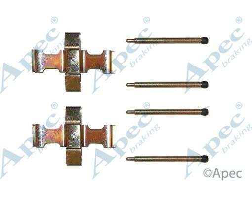 APEC BRAKING Lisakomplekt, ketaspiduriklotsid KIT272